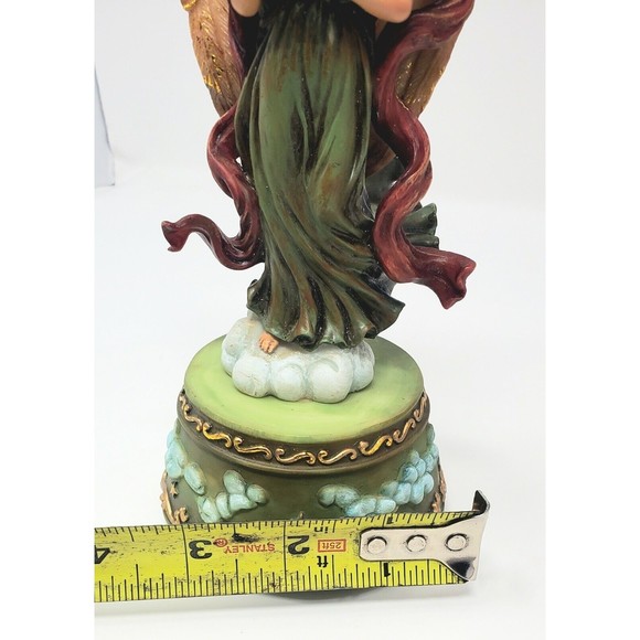 Sankyo Angel Music Box Figurine plays "Angels We Have Heard on High" - Picture 8 of 9